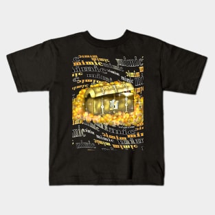 gold dnd mimic chest with gold coins Kids T-Shirt